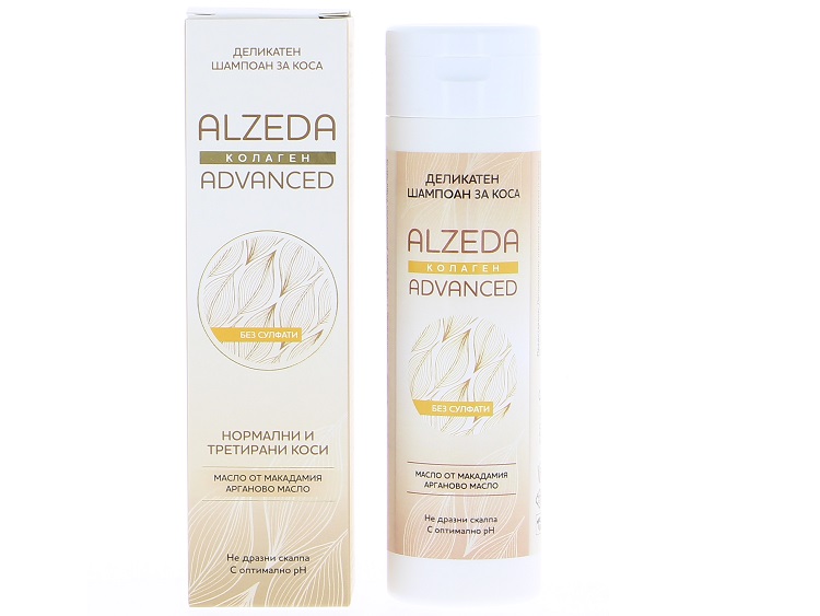 Alzeda Advanced – деликатният шампоан за коса